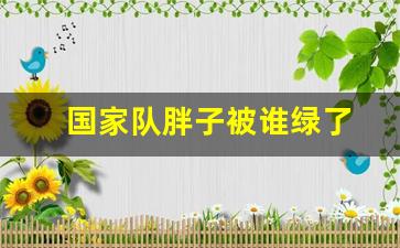 国家队胖子被谁绿了-国家队胖子为什么惨