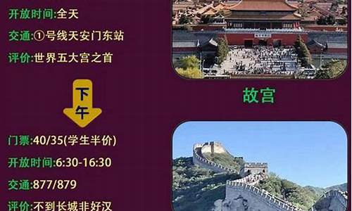 国庆北京五日游最佳方案和费用表格_国庆北京旅游攻略五天