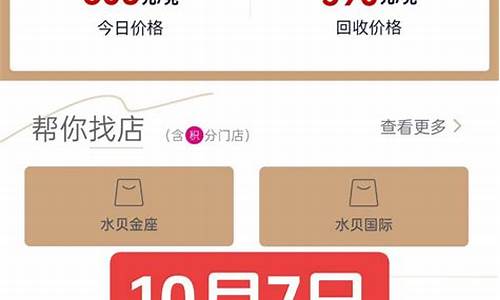 2021国庆金价会下降吗_国庆金价停盘多少天