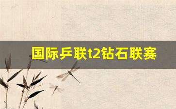 国际乒联wtt官网-国际乒联t2钻石联赛结果