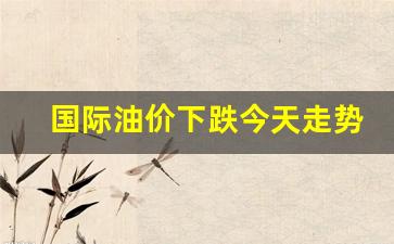 国际油价下跌今天走势-国际油价今日趋势