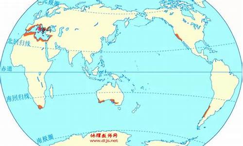 地中海气候主要分布在哪里百科_地中海气候