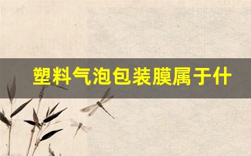 塑料气泡包装膜属于什么垃圾分类(塑料气泡包装膜属于什么垃圾分类类型)_https://www.gzyhshgzzx.com_上期所_第1张