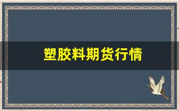 塑胶料期货行情
