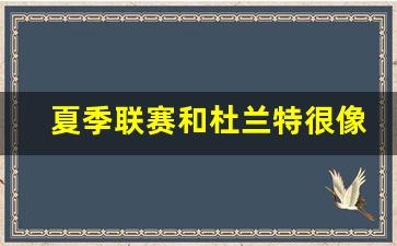 夏季联赛和杜兰特很像-夏季联赛和杜兰特很像的球队