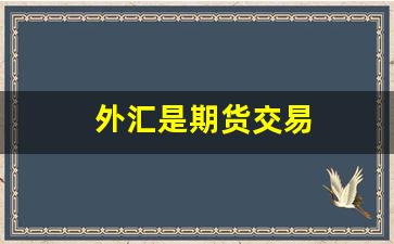外汇是期货交易(外汇期货交易概念)_https://www.xzdzcjn.com_创业板_第1张