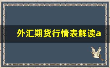 外汇期货行情表解读a啥意思(外汇期货行情表怎么看)_https://www.gfdzclz.com_创业板_第1张