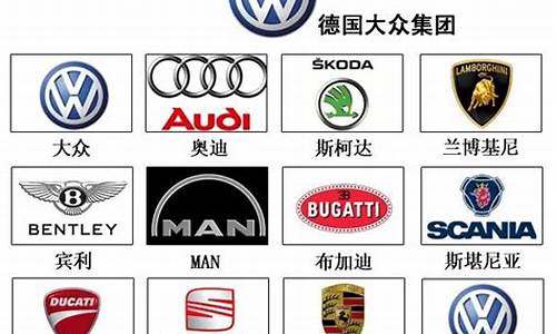 大众旗下的汽车品牌和车型_大众车旗下的品牌有哪些车