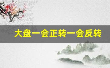 大盘一会正转一会反转不走(大盘一会正转一会反转不走的原因)_https://www.luoxuangg888.com_科创板_第1张
