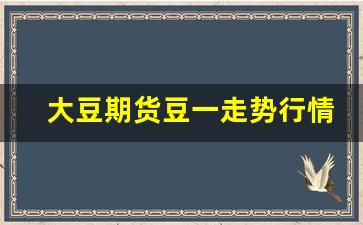 大豆期货豆一走势行情(大豆期货豆二)_https://www.haiwangdasha.com_中金所_第1张