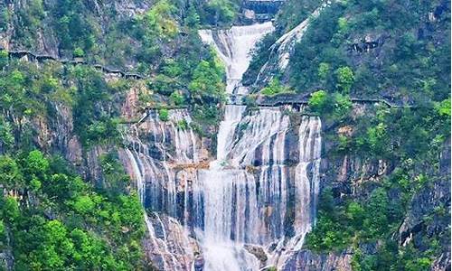 天台山大瀑布_天台山大瀑布到顶后可以坐车下来吗?