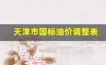 2021天津油价-天津市国标油价调整表