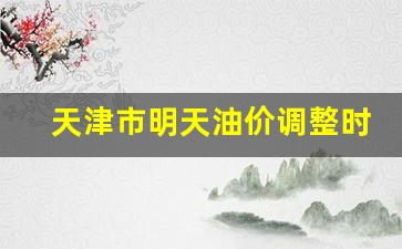 天津油价涨了吗-天津市明天油价调整时间