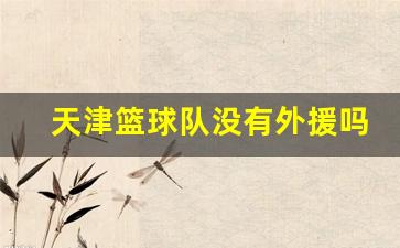 天津篮球队cba-天津篮球队没有外援吗