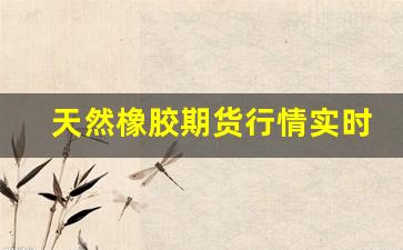 天然橡胶期货行情实时行情(天然橡胶期货价格走势图)_https://www.senxinmaoyi.com_快递查询_第1张