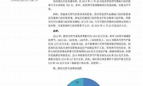 天然气价格调整_天然气价格改革最新消息最新消息查询