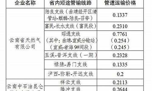 天然气价格监管的建议是什么_天然气价格管