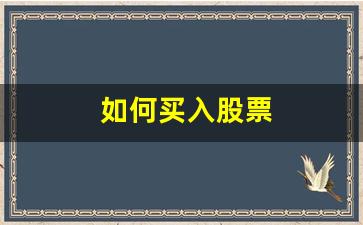 如何买入股票(如何买入股票配债不亏损)_https://www.jnskb.com_效果图_第1张