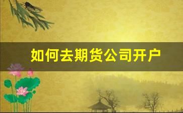 如何去期货公司开户(期货交易公司怎么开)_https://www.xzdzcjn.com_创业板_第1张