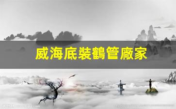 威海底裝鶴管廠家(威海商用鶴管生產(chǎn)廠家)(1)