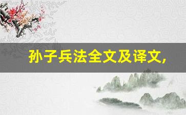 孙子兵法全文及译文,孙子兵法讲了什么,孙子兵法经典句子-第1张图片-我的生活随想