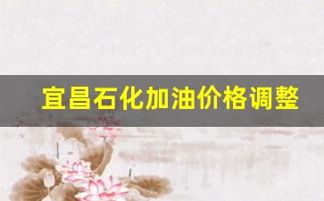 宜昌石化加油价格调整-湖北宜昌石化