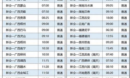 宜春长途汽车站时刻表_宜春汽车站时刻表