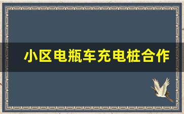 小区电瓶车充电桩合作(小区电瓶车充电桩合作费用)_https://www.eamstsz.com_上交所_第1张