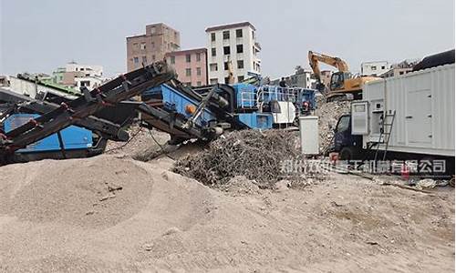 建筑垃圾破碎机视频-小型建筑垃圾破碎机设