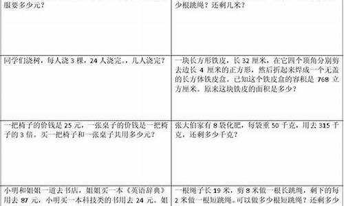 小学数学试题分析从哪些方面入手_小学数学试题