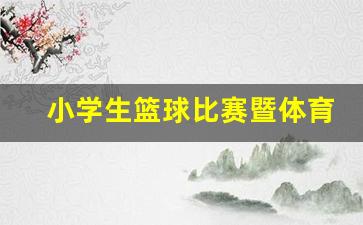 2020年小学生篮球比赛-小学生篮球比赛暨体育后备