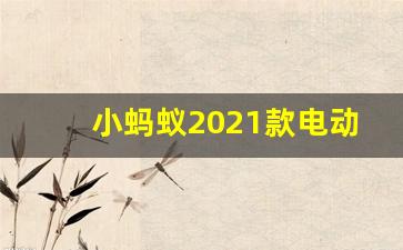 小蚂蚁2021款电动汽车价格(小蚂蚁2021款电动汽车价格多少)_https://www.jumanxin.com_科创板_第1张