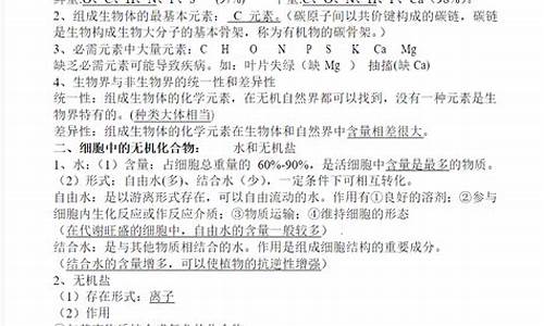 小高考复习资料_小高考试题