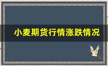 小麦期货行情涨跌情况分析(小麦期货行情涨跌情况分析表)_https://www.jianghaiboli.com_恒指期货_第1张