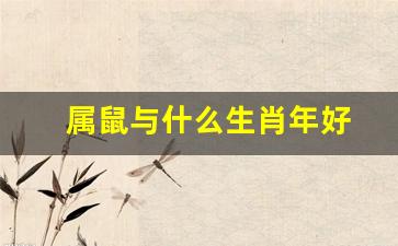 属鼠与什么生肖年好-属鼠生肖与什么生肖最合适