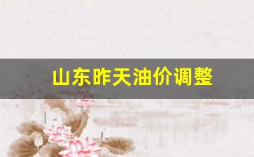 山东当日油价_山东昨天油价调整