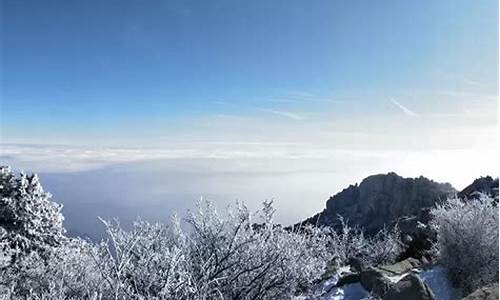 山东景点冬季环境野外住宿雪乡,山东景点冬季