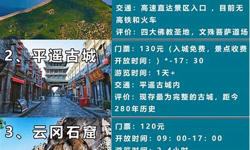 山西旅游价格最新消息_山西旅游价格