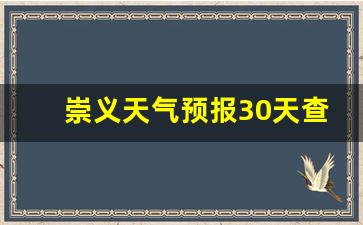 崇义天气预报30天查询百度百科_崇义天气预报30天查询