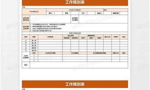 工作规划_工作规划及思路怎么写