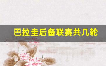 巴拉圭后备联赛共几轮-巴拉圭后备联赛