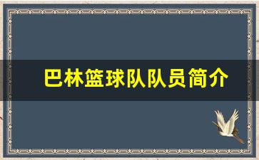 巴林篮球队队员简介-巴林篮球队队员简介图片
