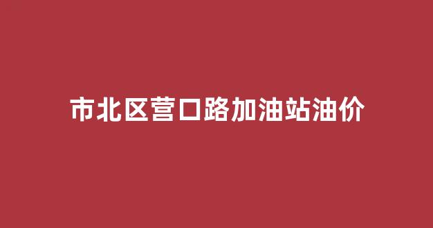 营房口加油站油价_市北区营口路加油站油价