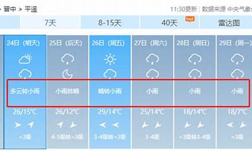 平遥下雨吗明天天气_平遥下雨吗明天天气预报