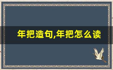 年把造句,年把怎么读,年把的意思,年把的组词-第1张图片-我的生活随想