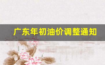 广东油价记录-广东年初油价调整通知