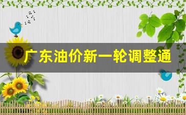 广东油价新一轮调整通知-广东油价调整最新消息价格查询