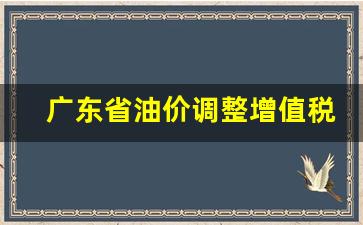 广东省油价调整增值税-广东油价调整记录
