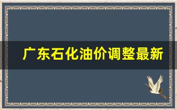广东石化油价调整最新消息-广东石化汽油今