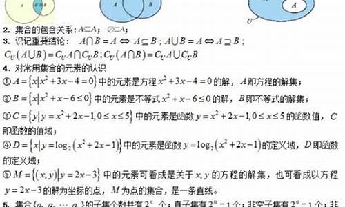 广东高考数学知识点-广东高考数学知识点大全2024